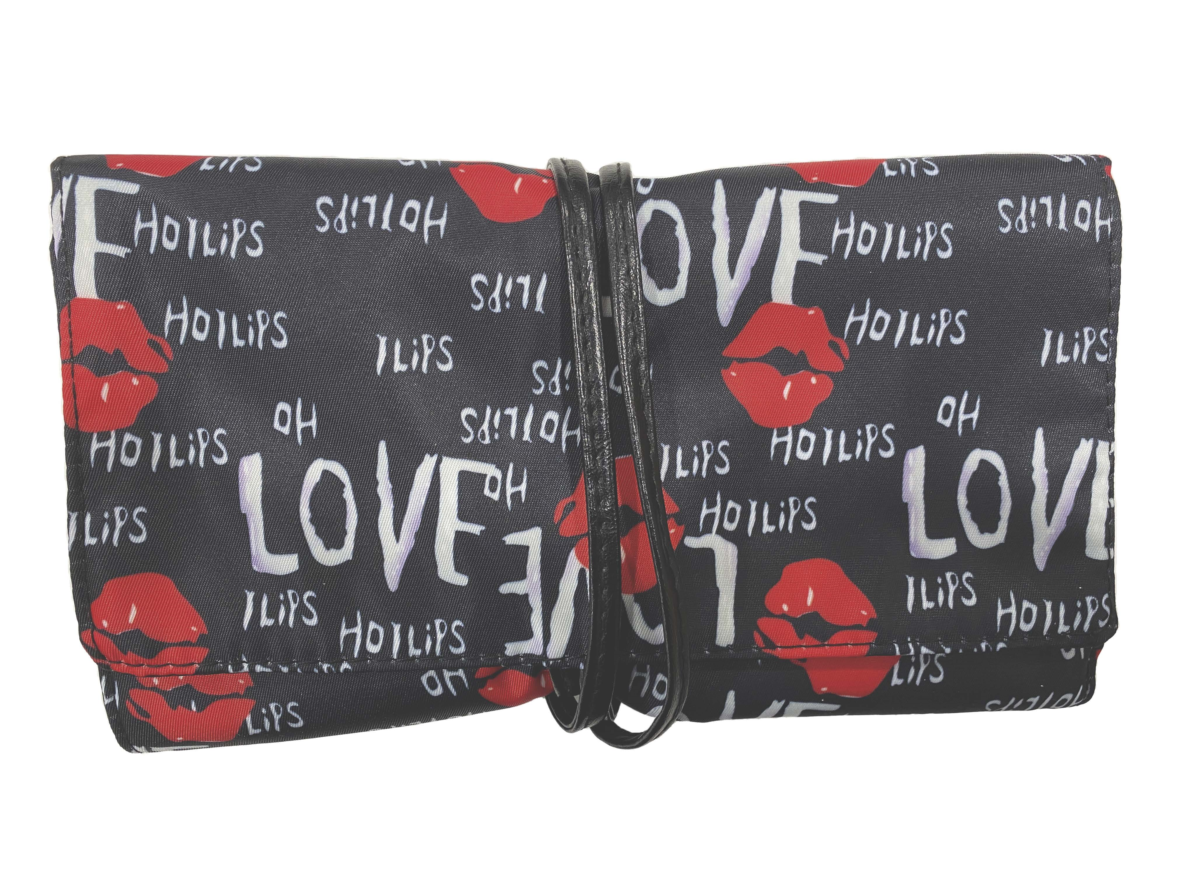 107 Manta de Maquillaje 12 pinceles R&J LOVE